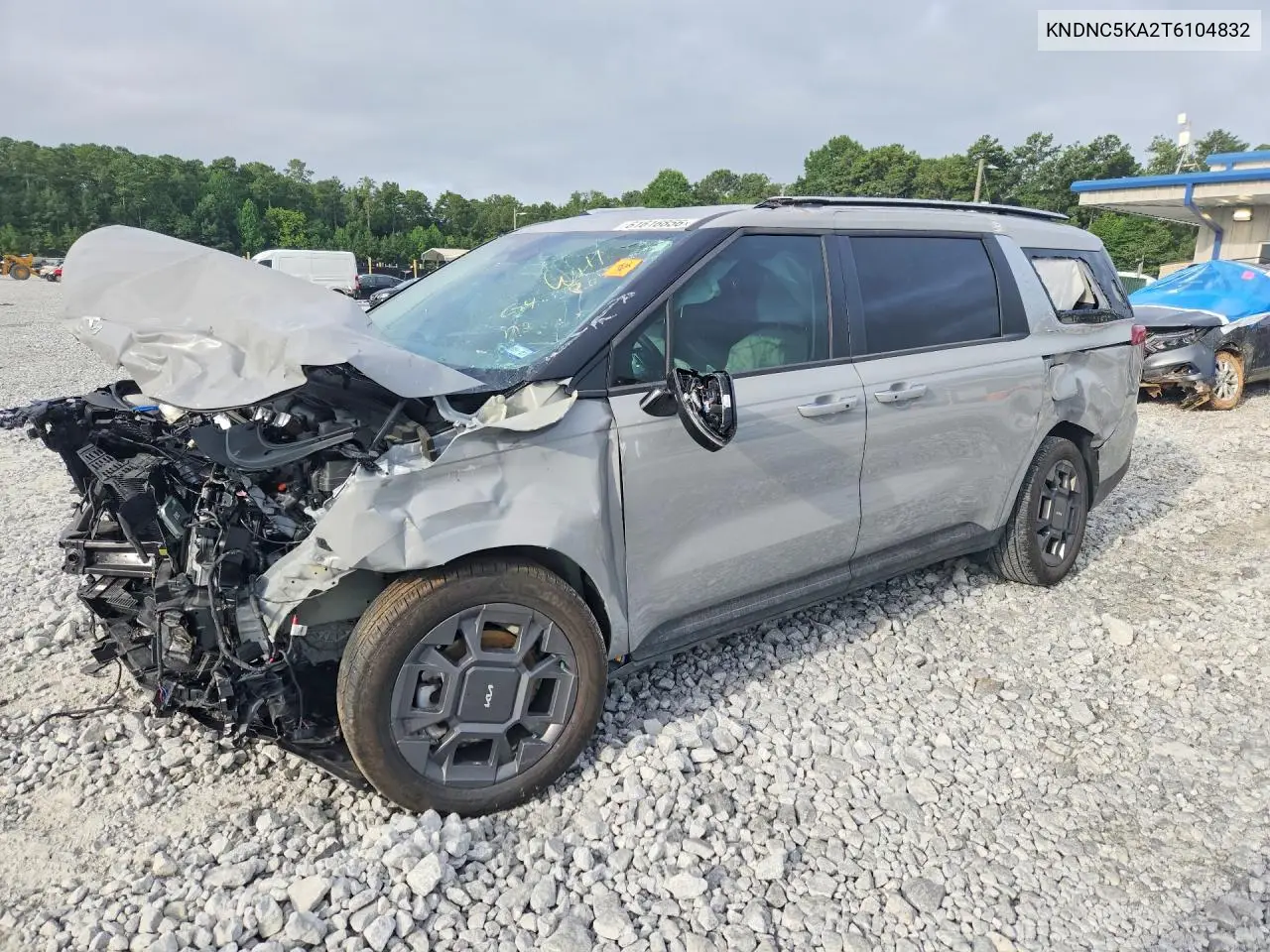 2026 Kia Carnival Ex VIN: KNDNC5KA2T6104832 Lot: 61616856