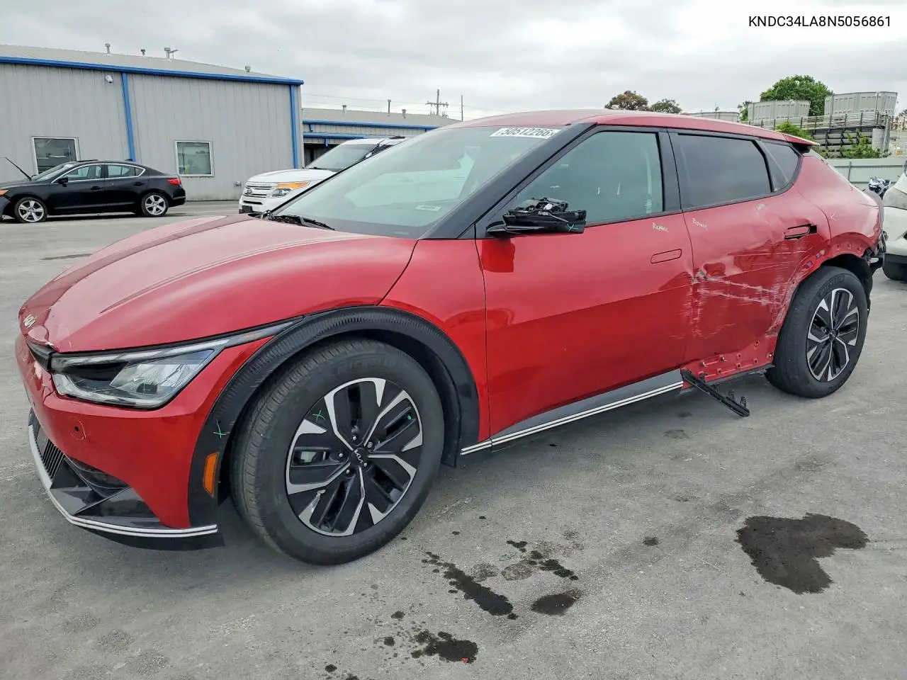 2022 Kia Ev6 Wind VIN: KNDC34LA8N5056861 Lot: 50512266