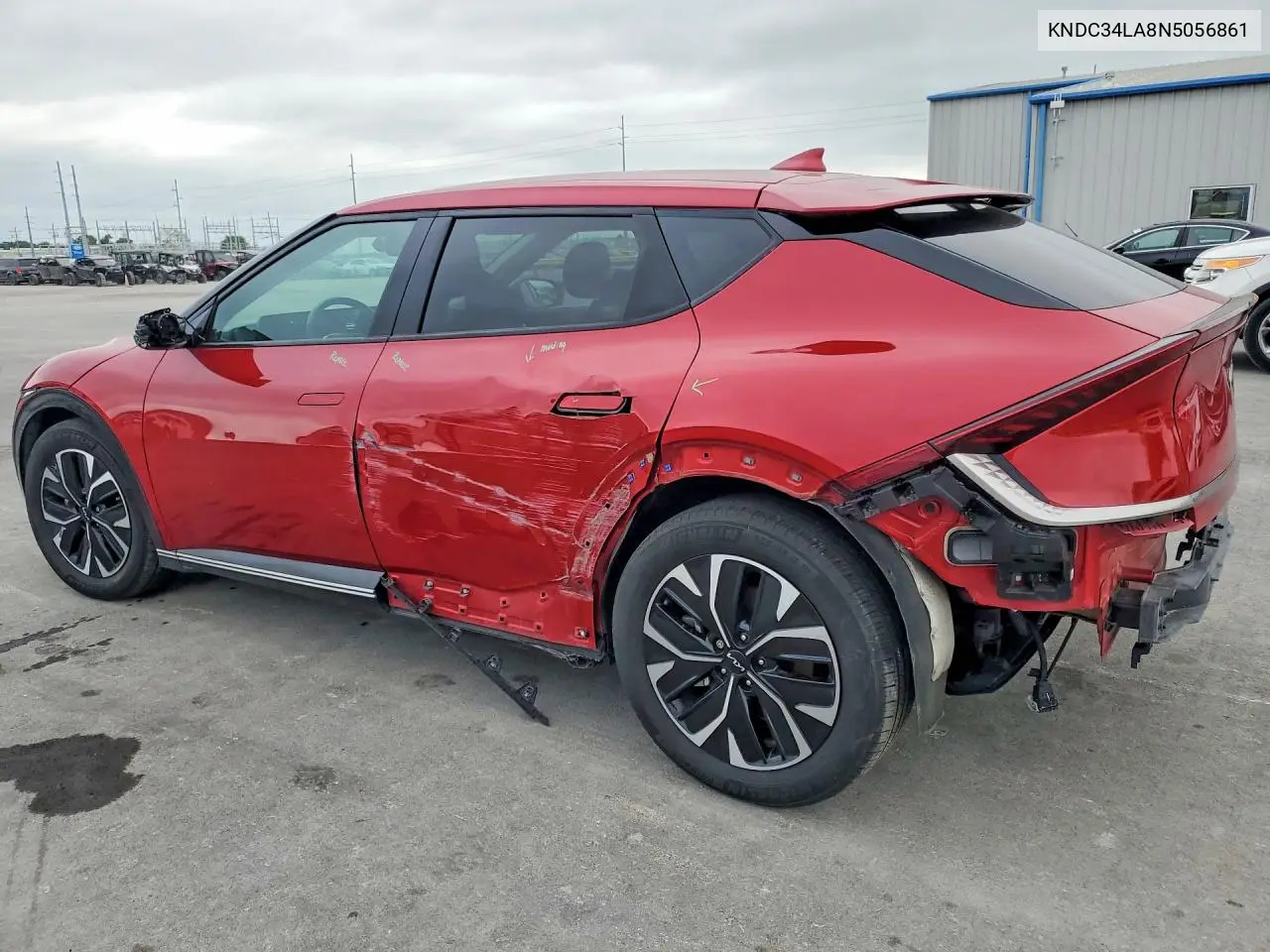 2022 Kia Ev6 Wind VIN: KNDC34LA8N5056861 Lot: 50512266