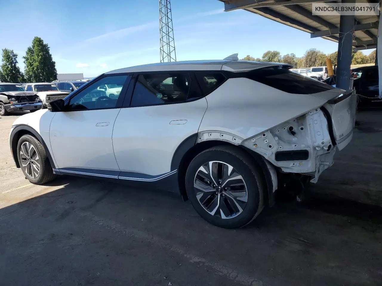 2022 Kia Ev6 Light VIN: KNDC34LB3N5041791 Lot: 50707486