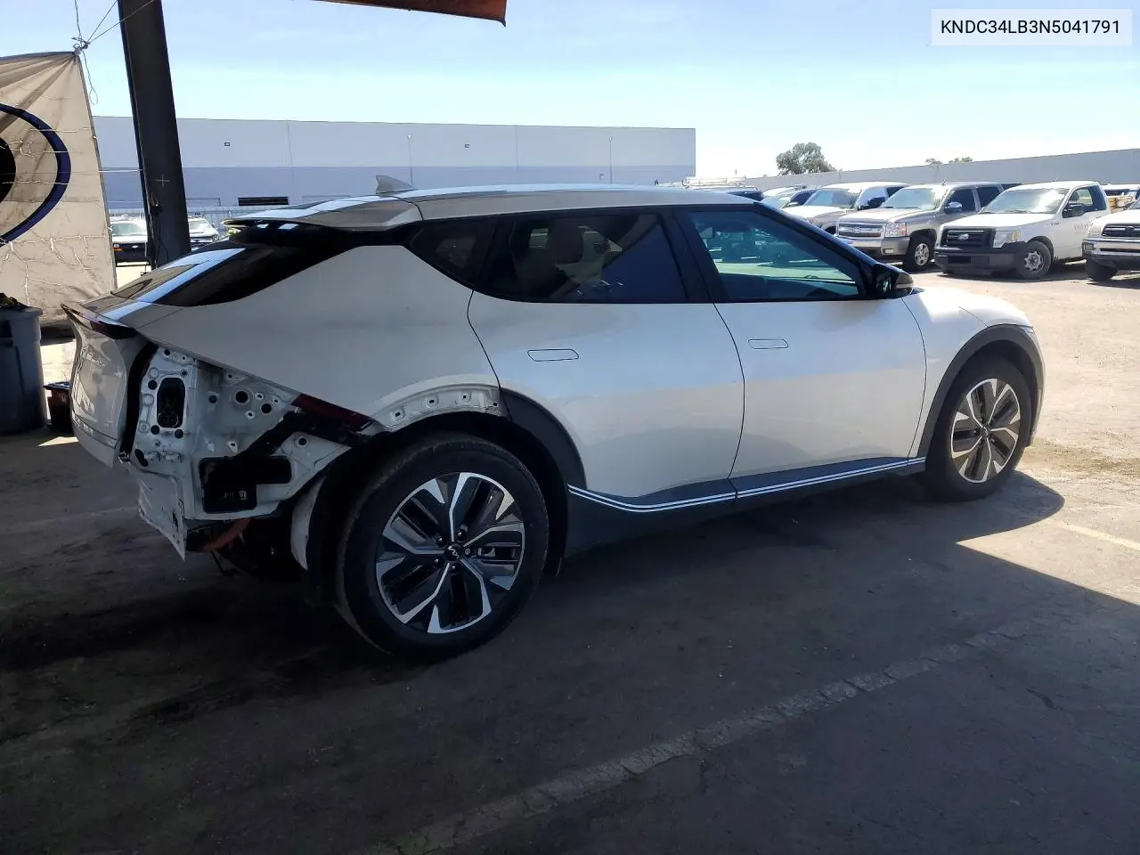 2022 Kia Ev6 Light VIN: KNDC34LB3N5041791 Lot: 50707486