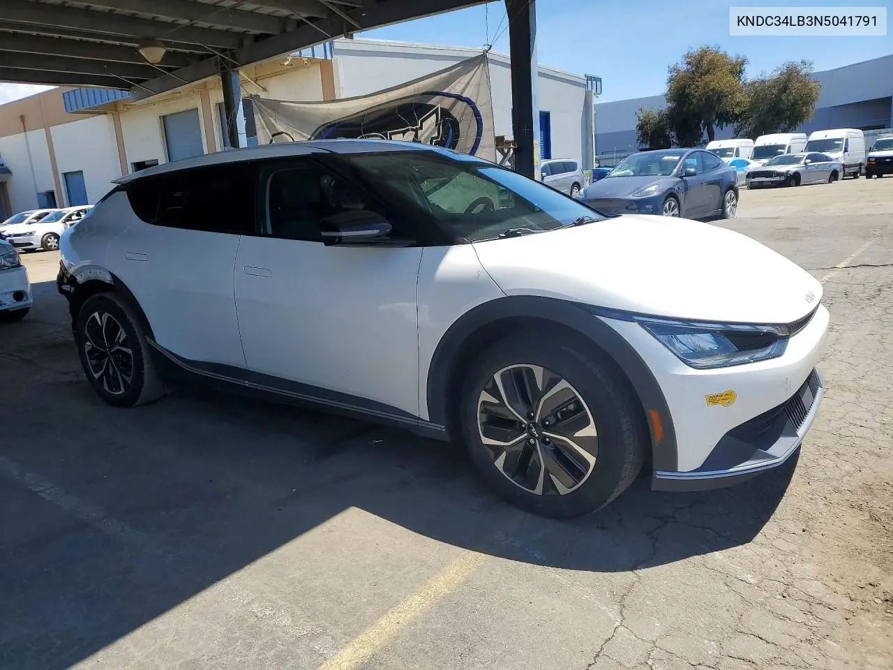 2022 Kia Ev6 Light VIN: KNDC34LB3N5041791 Lot: 50707486