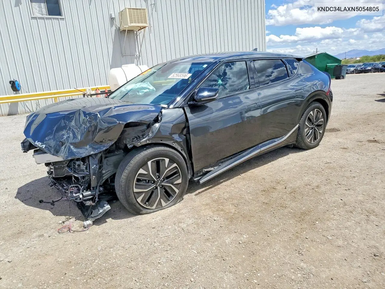 2022 Kia Ev6 Wind VIN: KNDC34LAXN5054805 Lot: 52568596