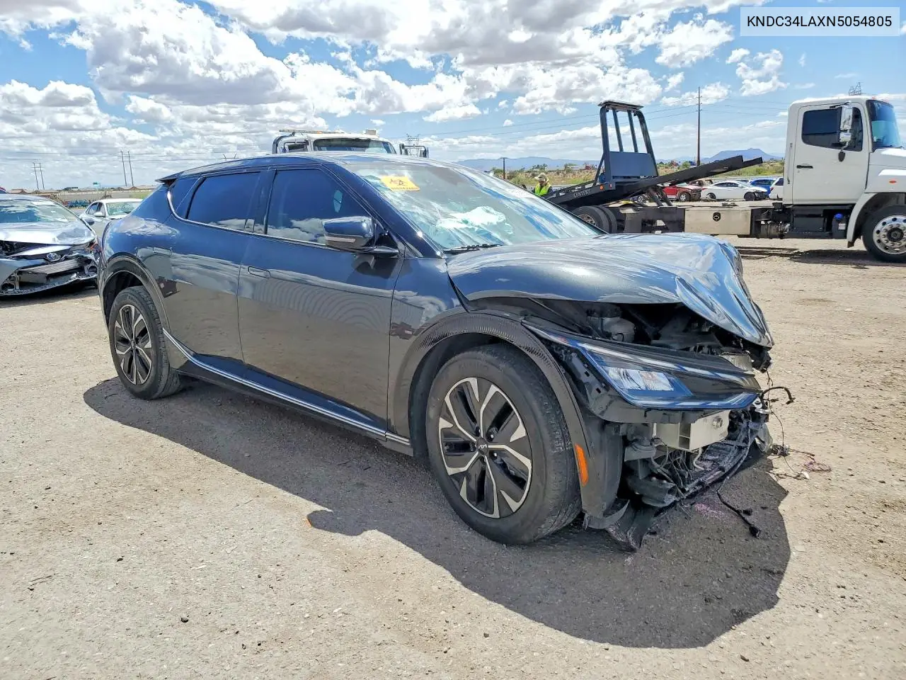 2022 Kia Ev6 Wind VIN: KNDC34LAXN5054805 Lot: 52568596