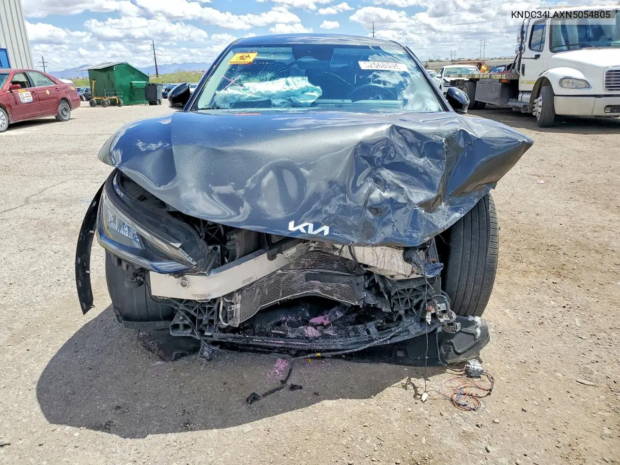 2022 Kia Ev6 Wind VIN: KNDC34LAXN5054805 Lot: 52568596