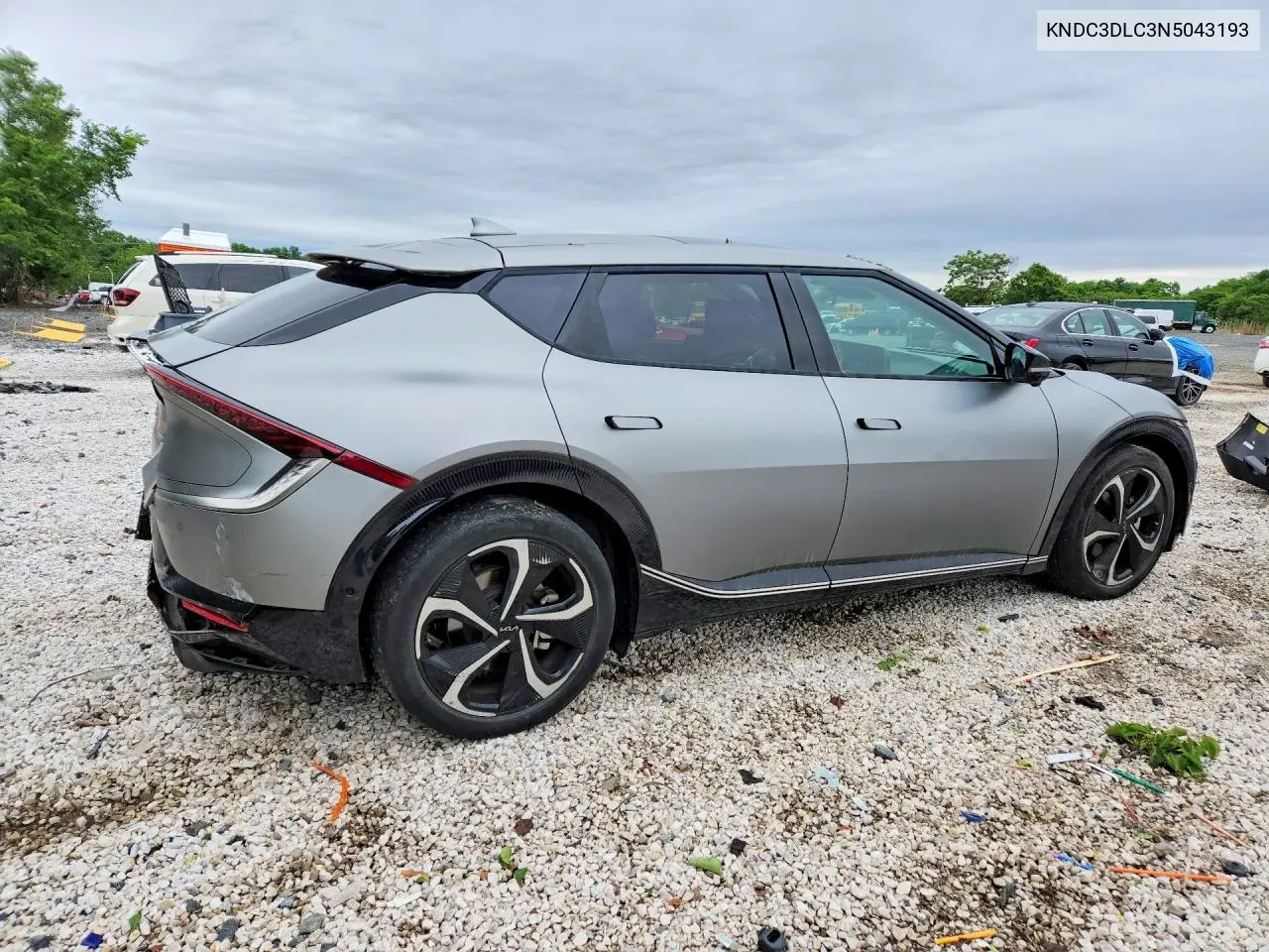 2022 Kia Ev6 Gt-Line VIN: KNDC3DLC3N5043193 Lot: 54185426