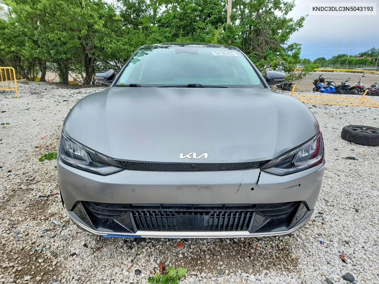 2022 Kia Ev6 Gt-Line VIN: KNDC3DLC3N5043193 Lot: 54185426