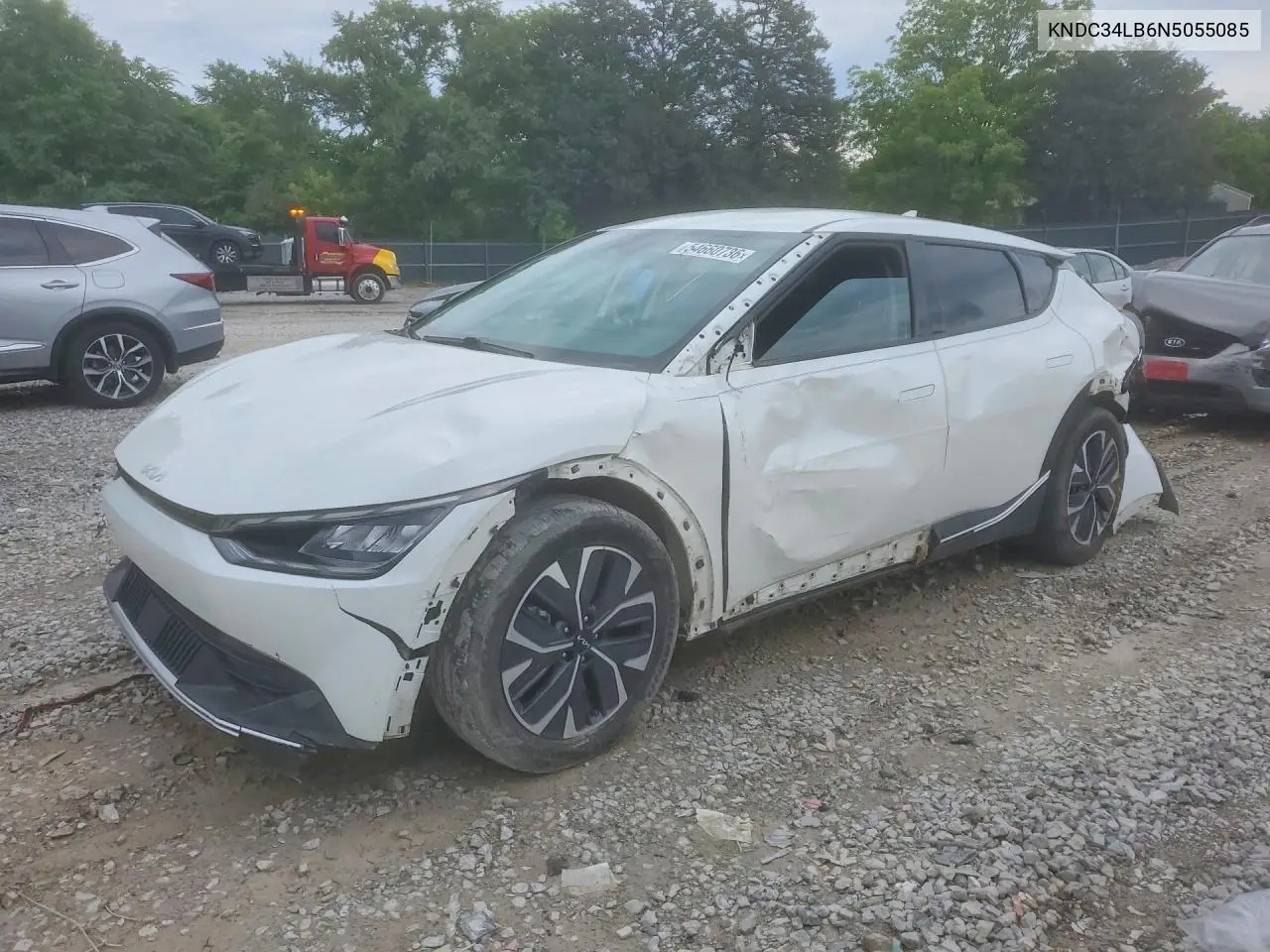 2022 Kia Ev6 Light VIN: KNDC34LB6N5055085 Lot: 54660736