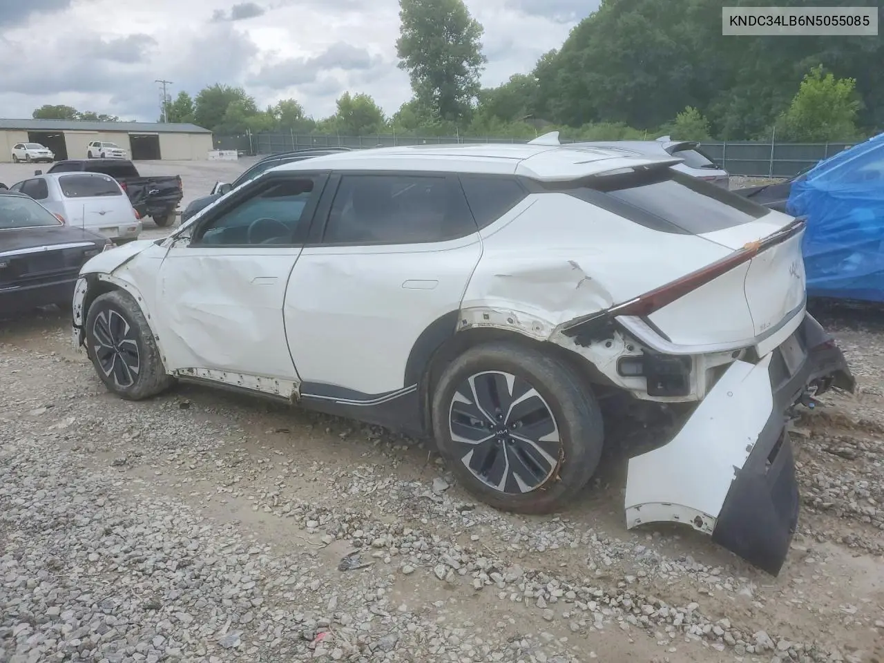 2022 Kia Ev6 Light VIN: KNDC34LB6N5055085 Lot: 54660736