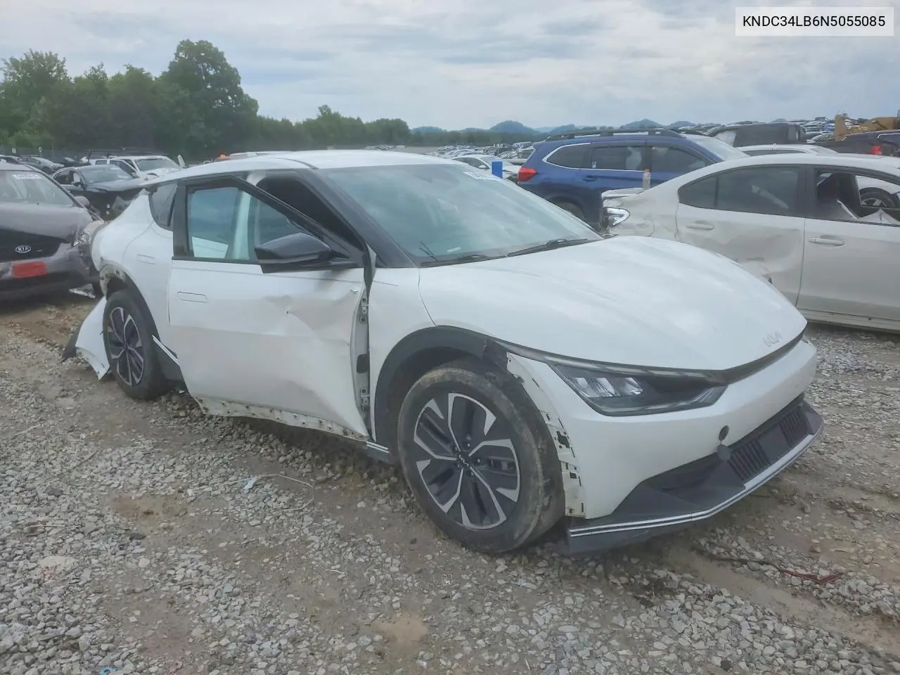2022 Kia Ev6 Light VIN: KNDC34LB6N5055085 Lot: 54660736