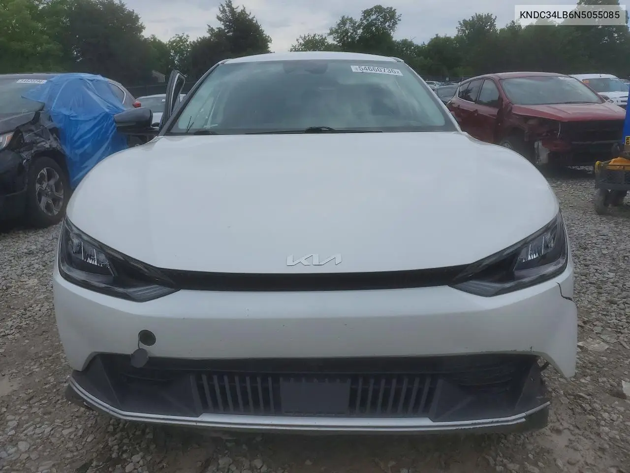 2022 Kia Ev6 Light VIN: KNDC34LB6N5055085 Lot: 54660736