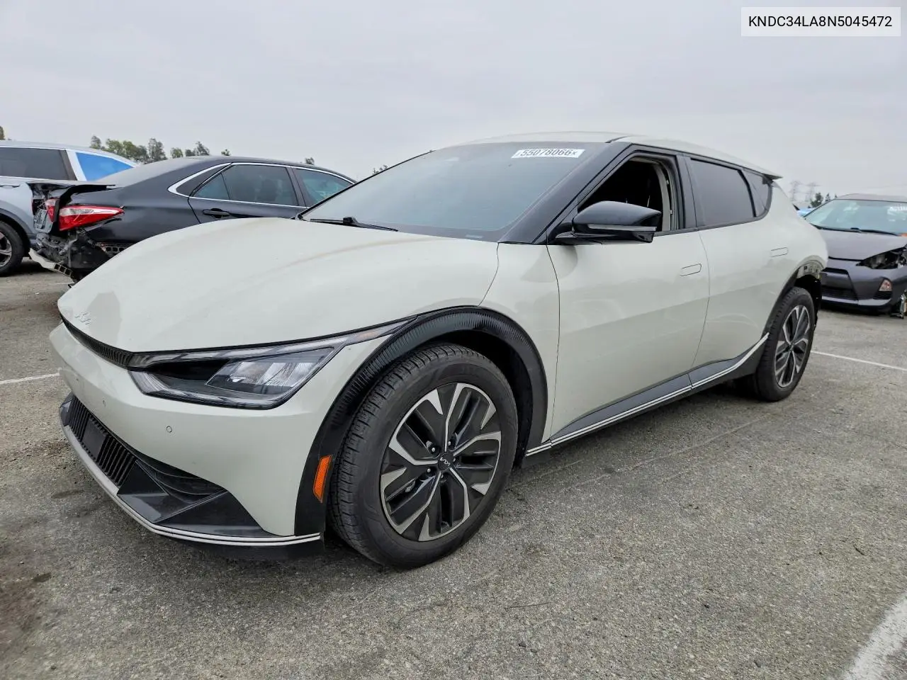 2022 Kia Ev6 VIN: KNDC34LA8N5045472 Lot: 55078066