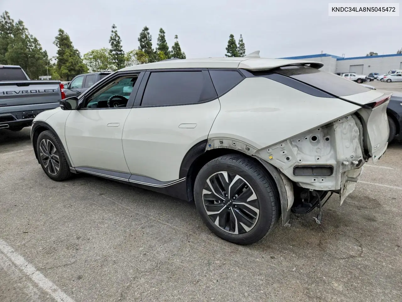 2022 Kia Ev6 VIN: KNDC34LA8N5045472 Lot: 55078066