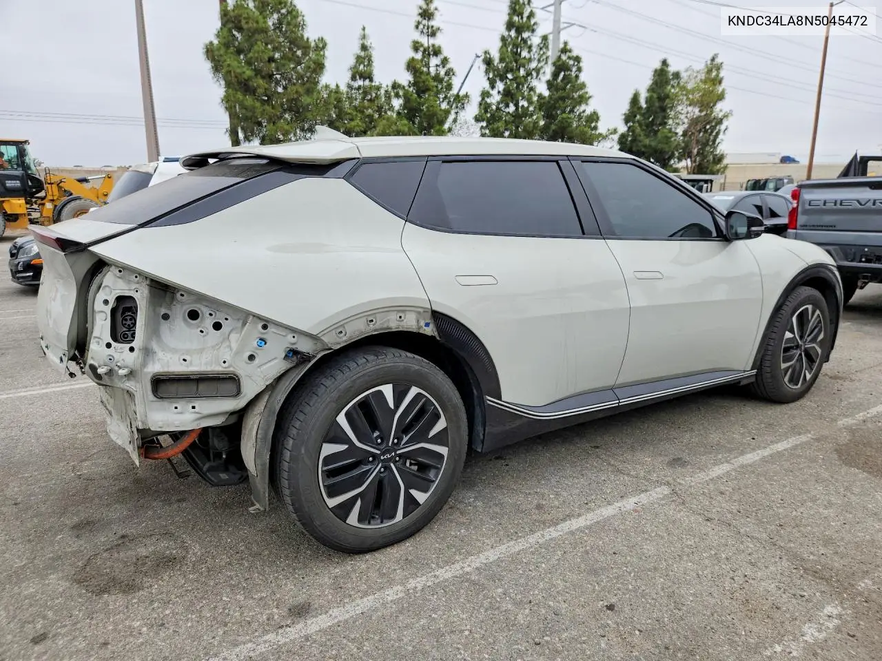2022 Kia Ev6 VIN: KNDC34LA8N5045472 Lot: 55078066
