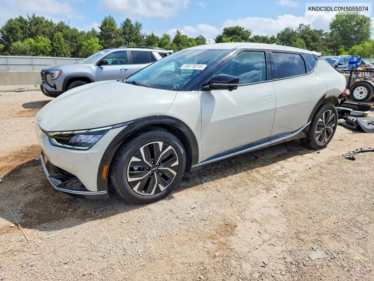 2022 Kia Ev6 Wind VIN: KNDC3DLC0N5055074 Lot: 58879016