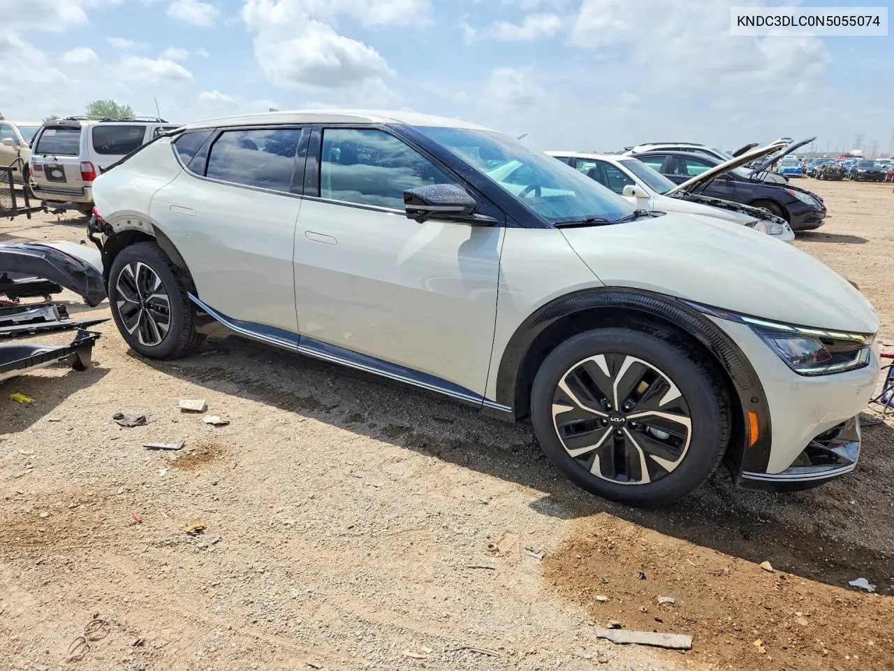 2022 Kia Ev6 Wind VIN: KNDC3DLC0N5055074 Lot: 58879016