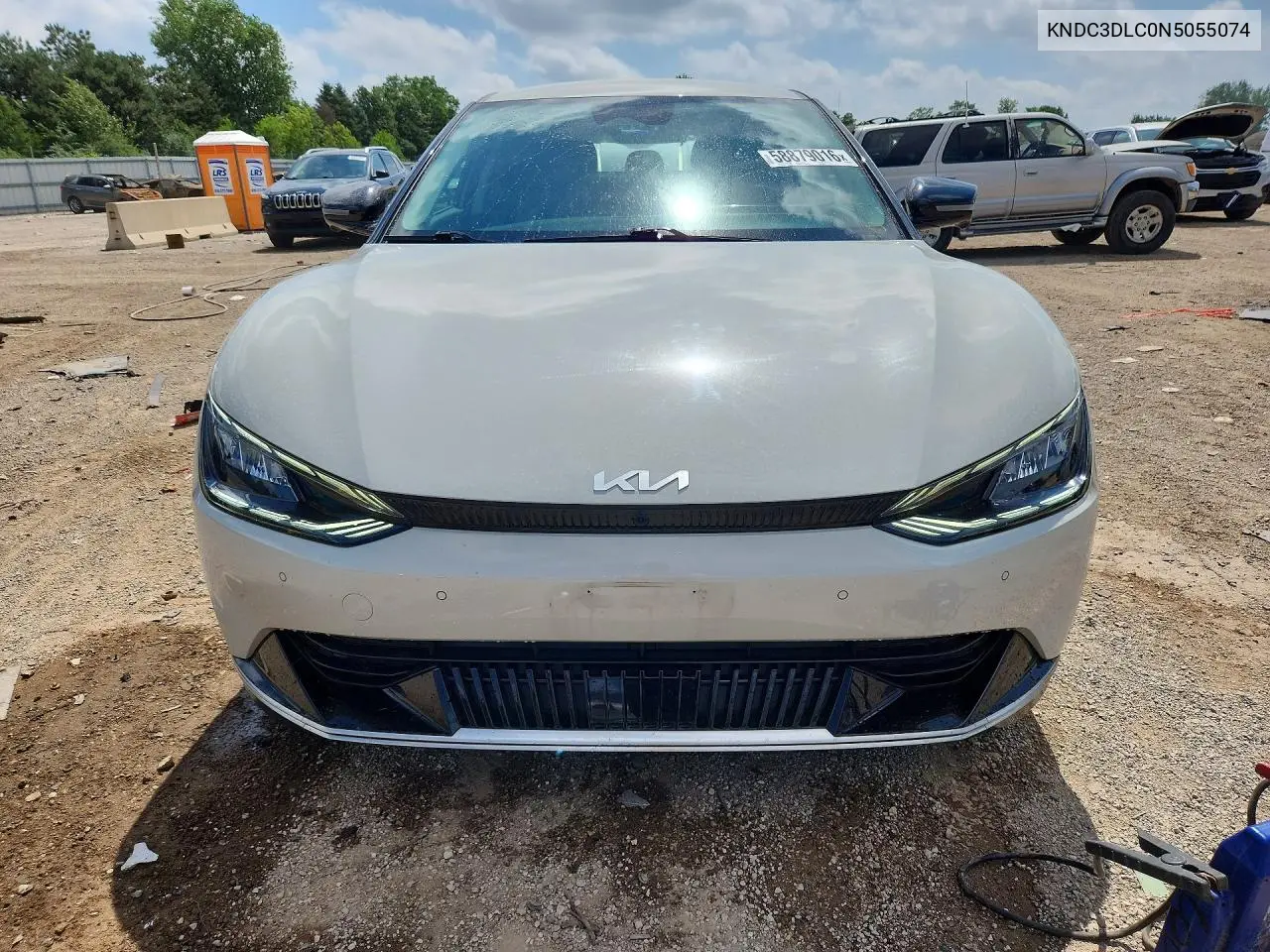 2022 Kia Ev6 Wind VIN: KNDC3DLC0N5055074 Lot: 58879016
