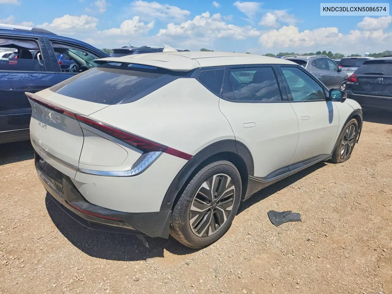 2022 Kia Ev6 Wind VIN: KNDC3DLCXN5086574 Lot: 59368156