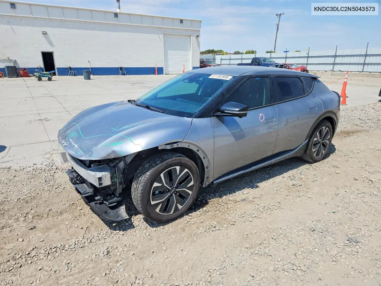 2022 Kia Ev6 Wind VIN: KNDC3DLC2N5043573 Lot: 61182806