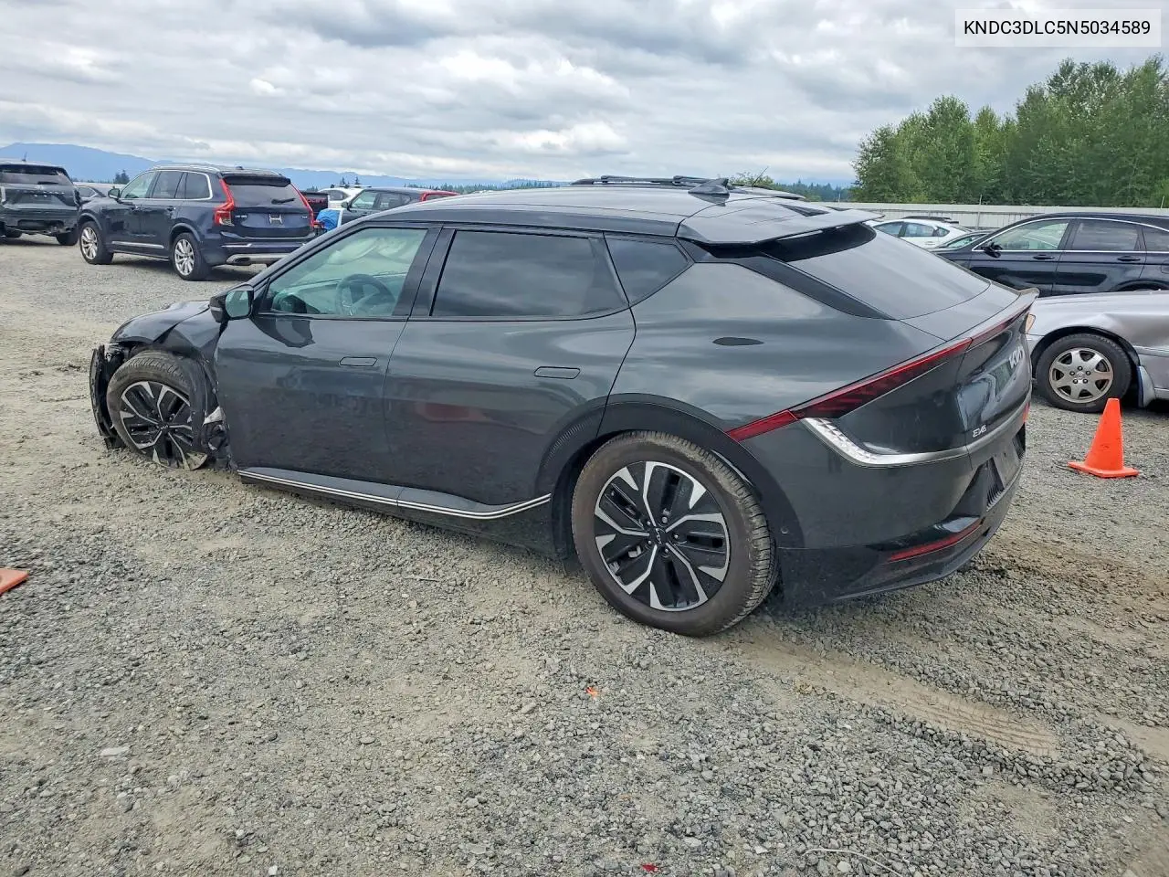 2022 Kia Ev6 Wind VIN: KNDC3DLC5N5034589 Lot: 61443706