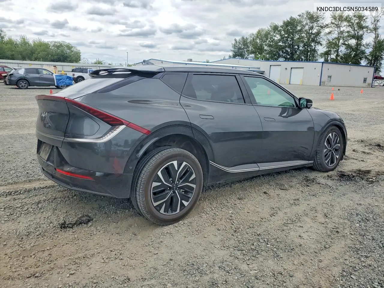 2022 Kia Ev6 Wind VIN: KNDC3DLC5N5034589 Lot: 61443706