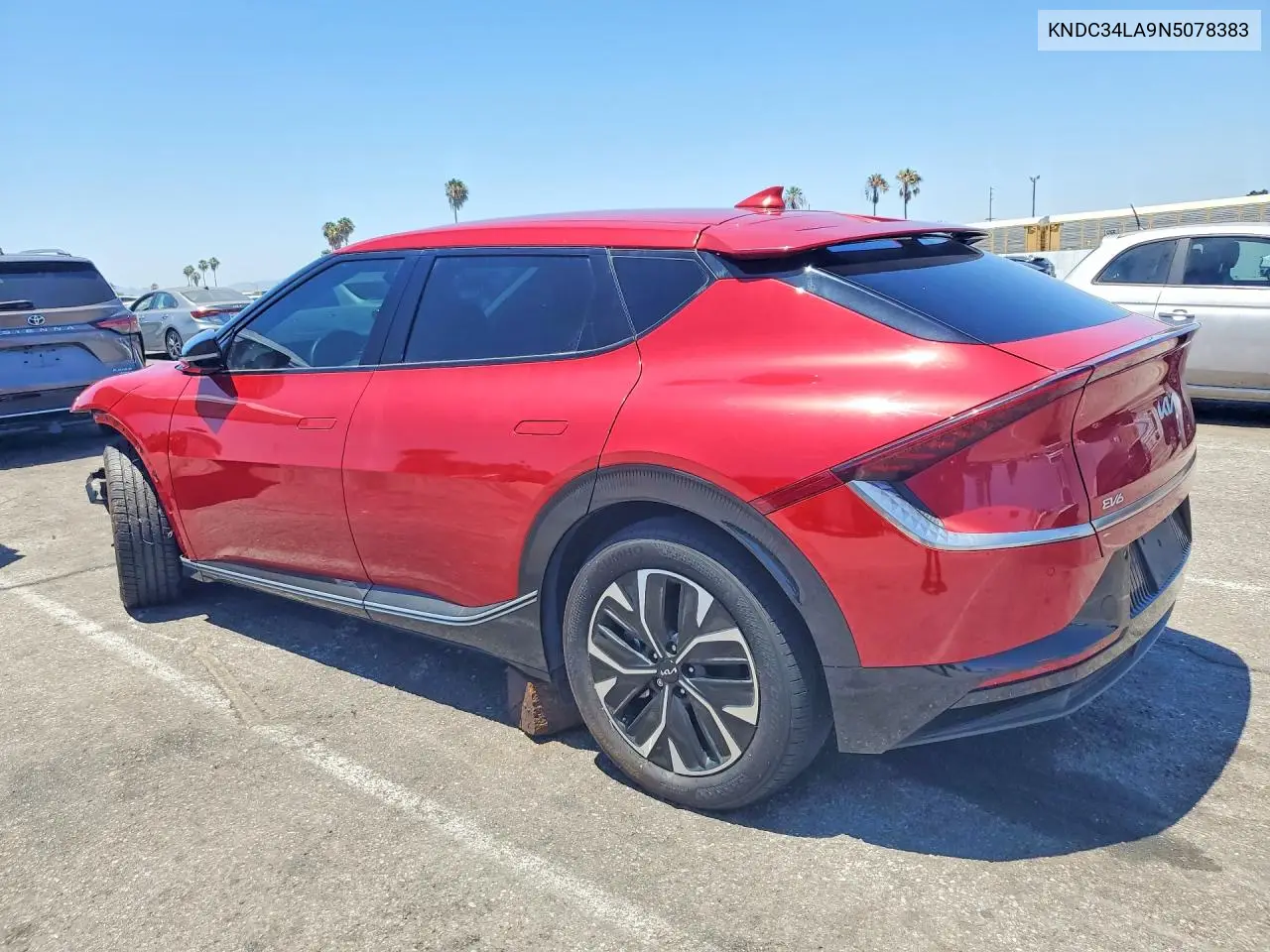 2022 Kia Ev6 Wind VIN: KNDC34LA9N5078383 Lot: 61482436