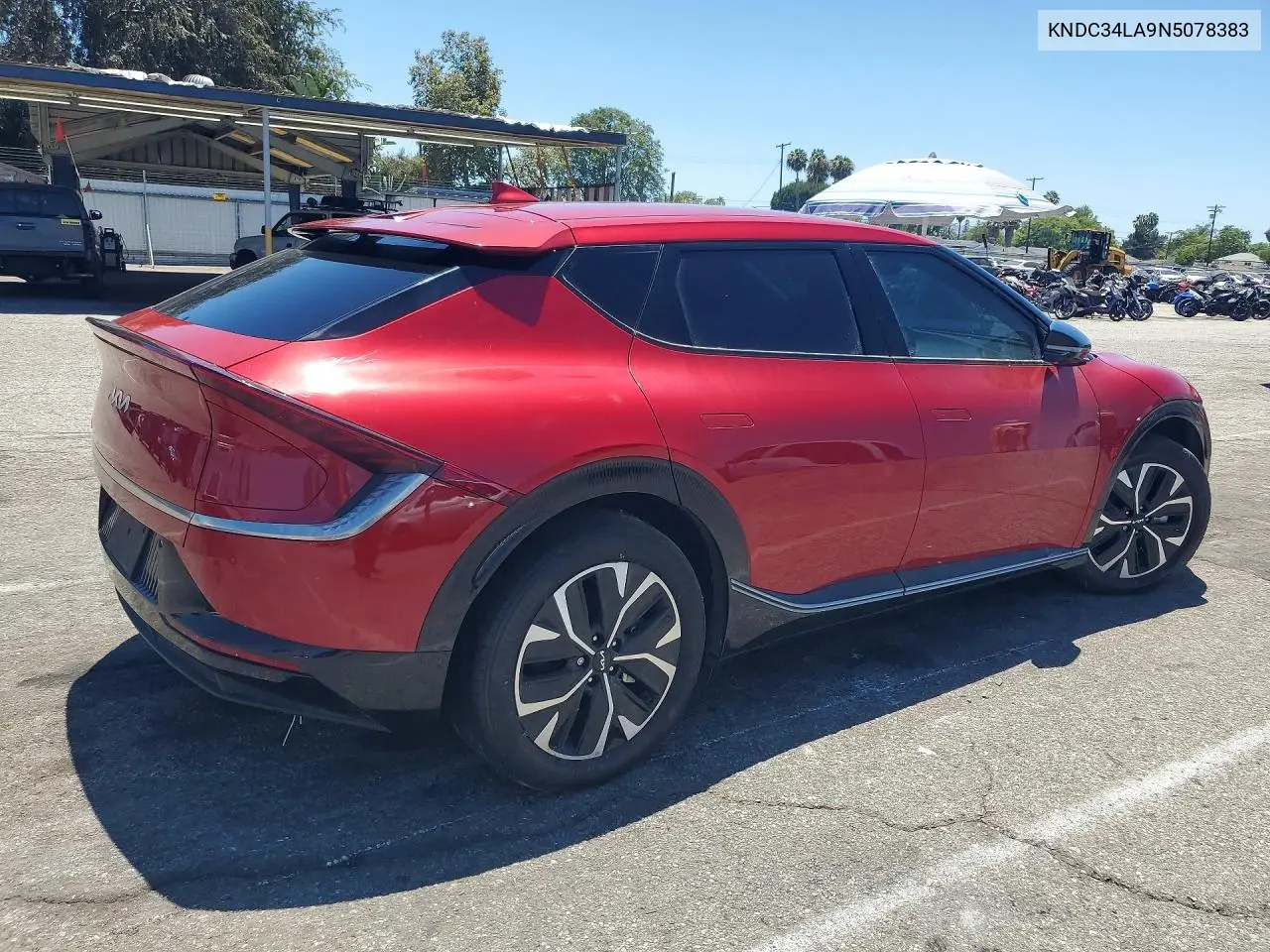 2022 Kia Ev6 Wind VIN: KNDC34LA9N5078383 Lot: 61482436