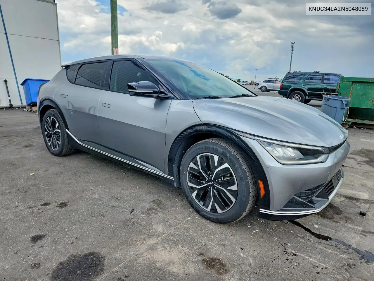 2022 Kia Ev6 Wind VIN: KNDC34LA2N5048089 Lot: 61596036