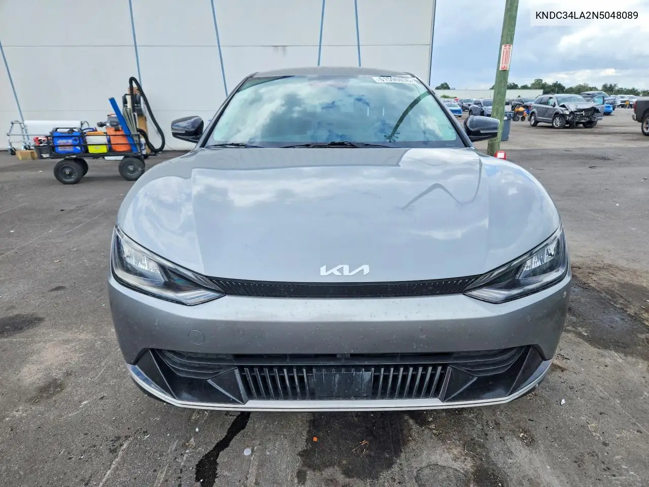 2022 Kia Ev6 Wind VIN: KNDC34LA2N5048089 Lot: 61596036