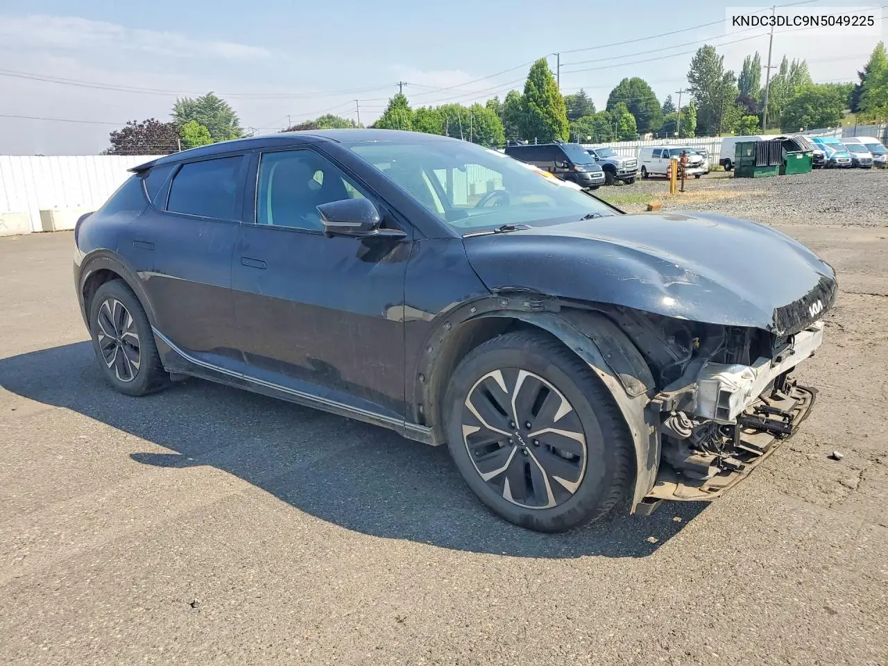 2022 Kia Ev6 Wind VIN: KNDC3DLC9N5049225 Lot: 61766976