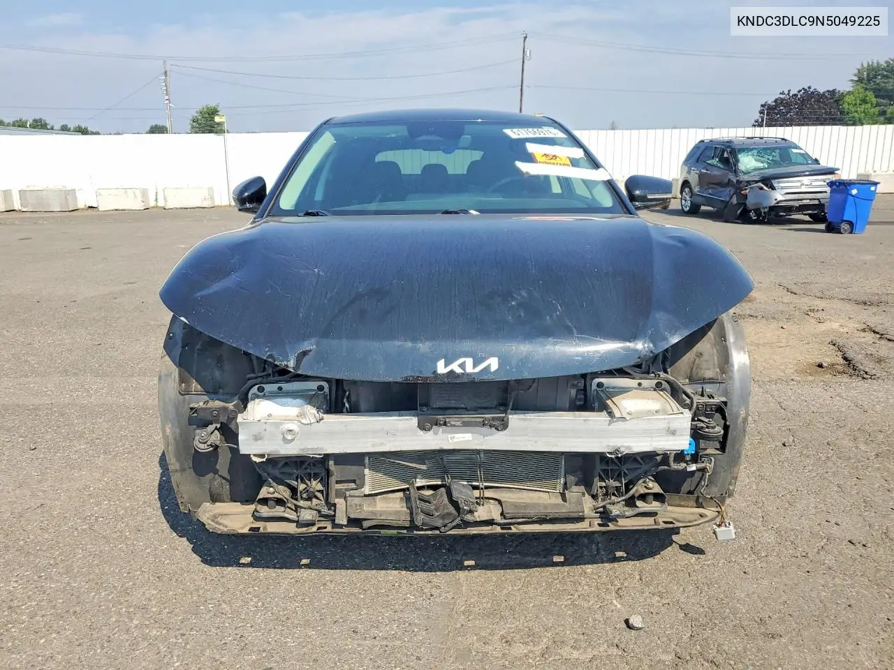 2022 Kia Ev6 Wind VIN: KNDC3DLC9N5049225 Lot: 61766976