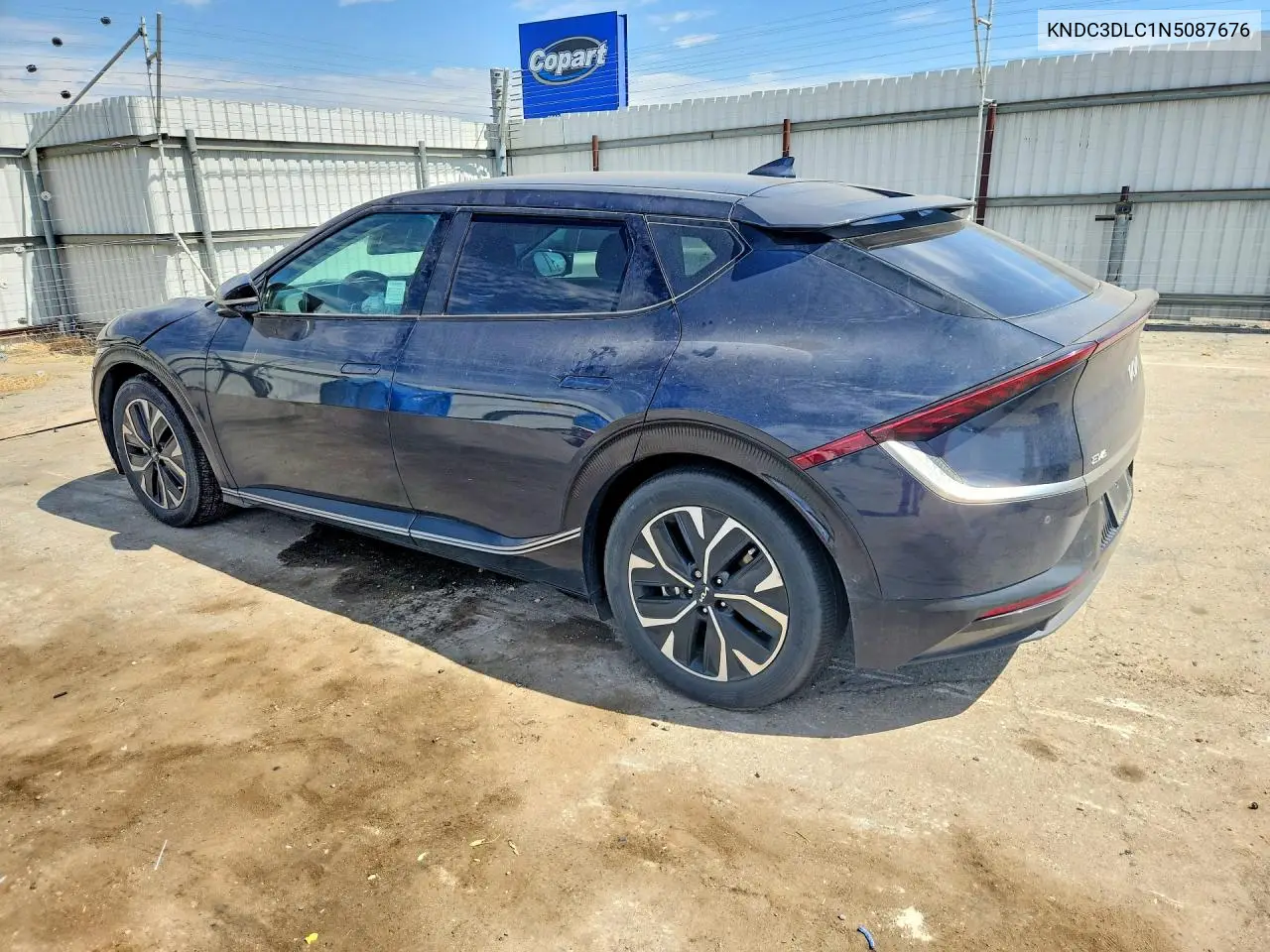 2022 Kia Ev6 Wind VIN: KNDC3DLC1N5087676 Lot: 61880006
