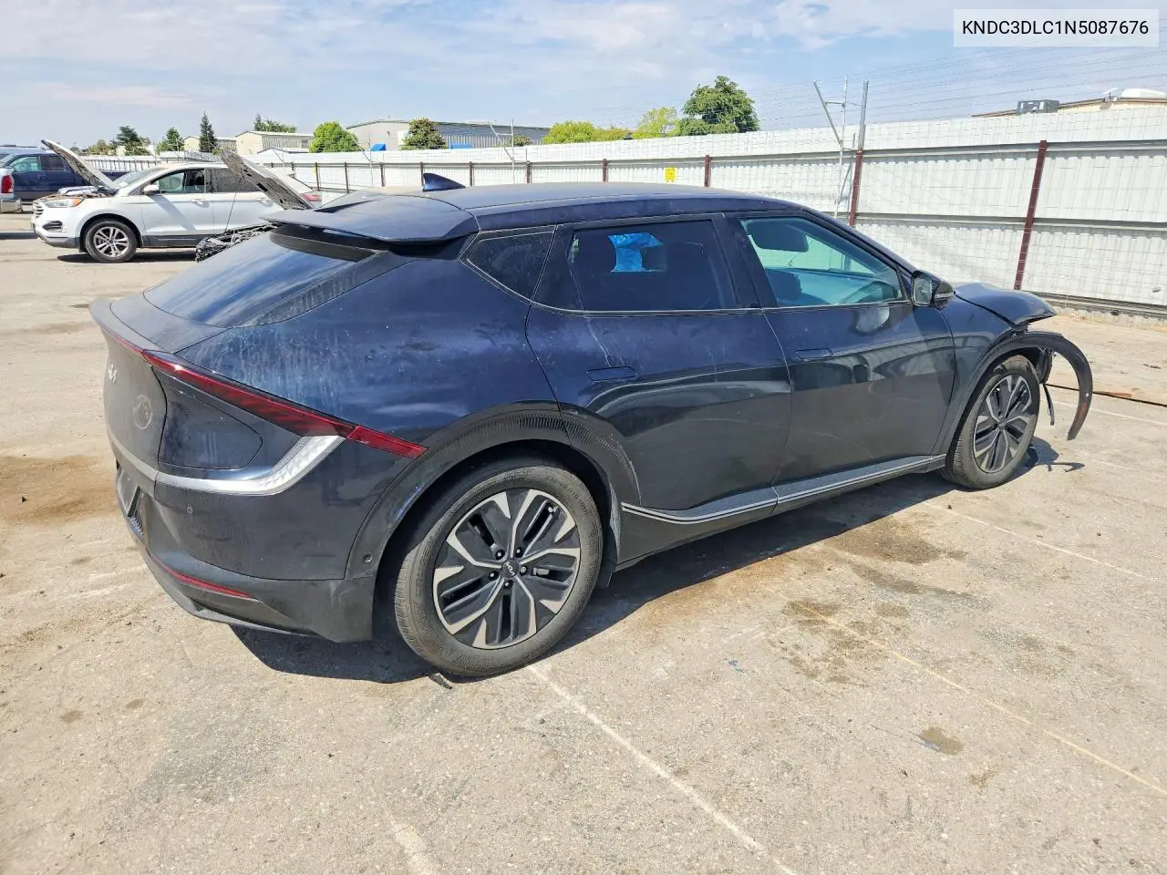 2022 Kia Ev6 Wind VIN: KNDC3DLC1N5087676 Lot: 61880006
