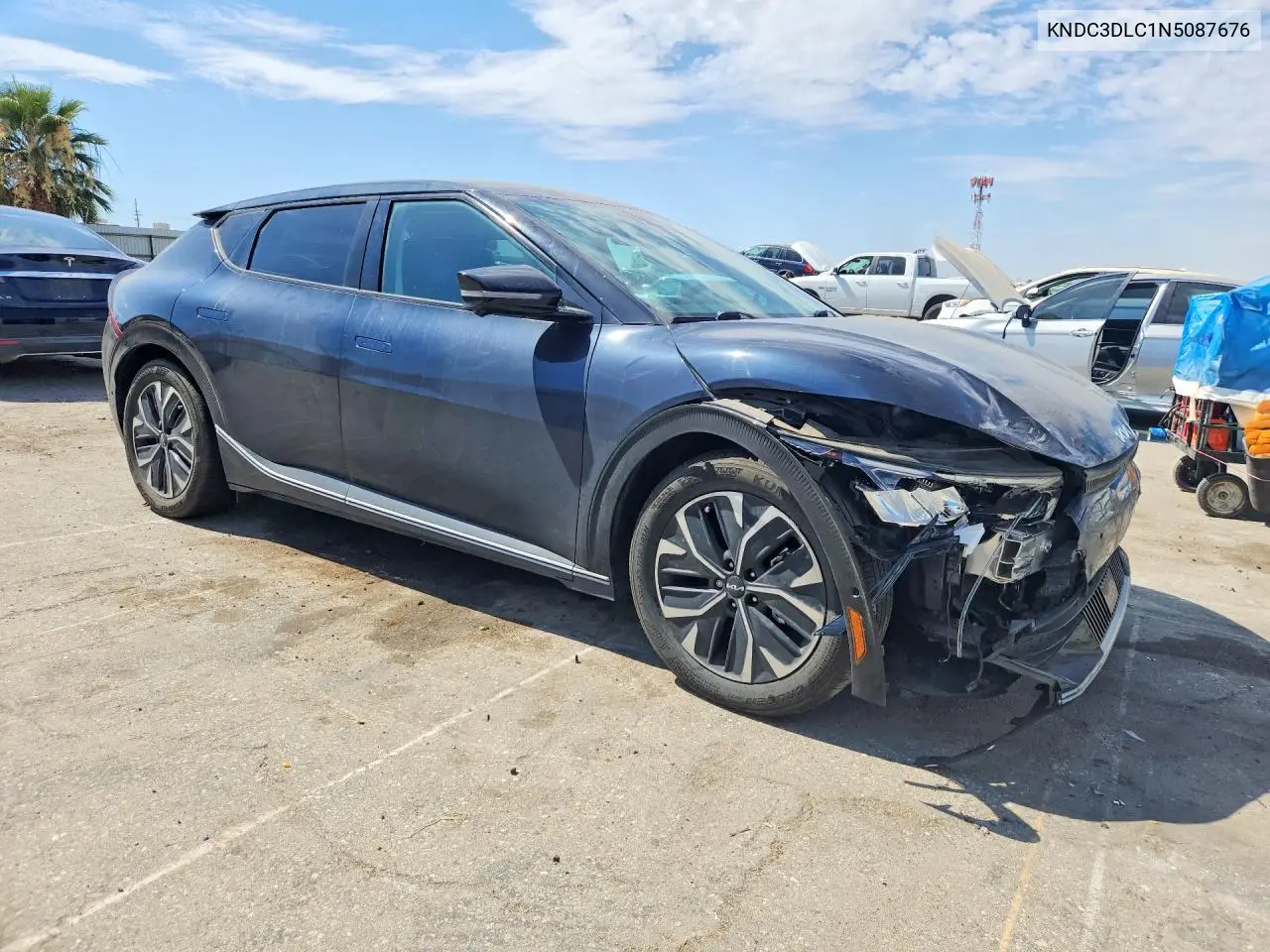 2022 Kia Ev6 Wind VIN: KNDC3DLC1N5087676 Lot: 61880006