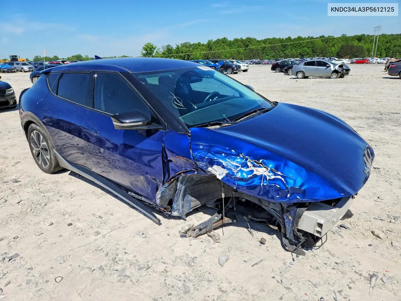 2023 Kia Ev6 Wind VIN: KNDC34LA3P5612125 Lot: 52082666