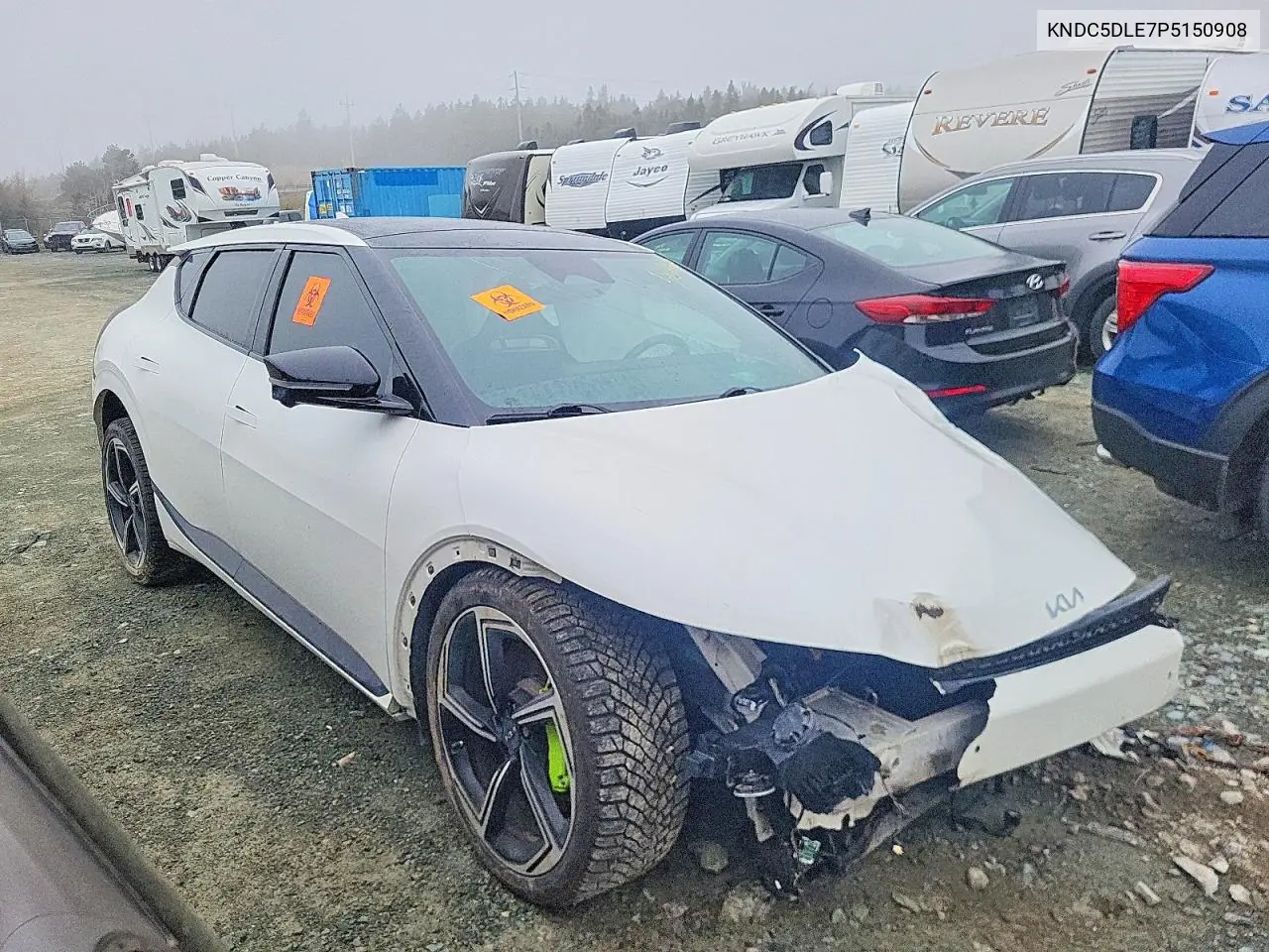 2023 Kia Ev6 Gt VIN: KNDC5DLE7P5150908 Lot: 54640586