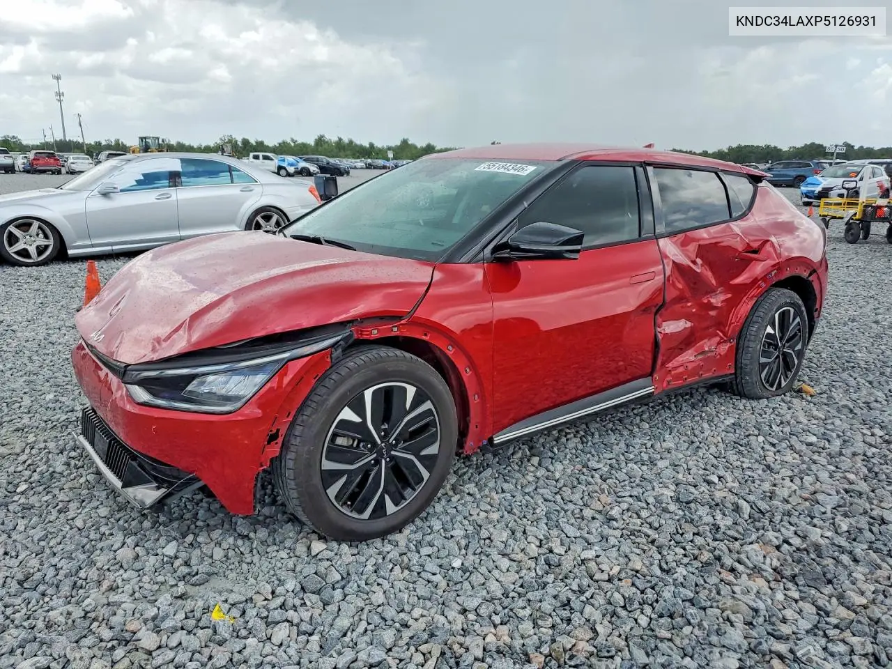 2023 Kia Ev6 Wind VIN: KNDC34LAXP5126931 Lot: 55184346