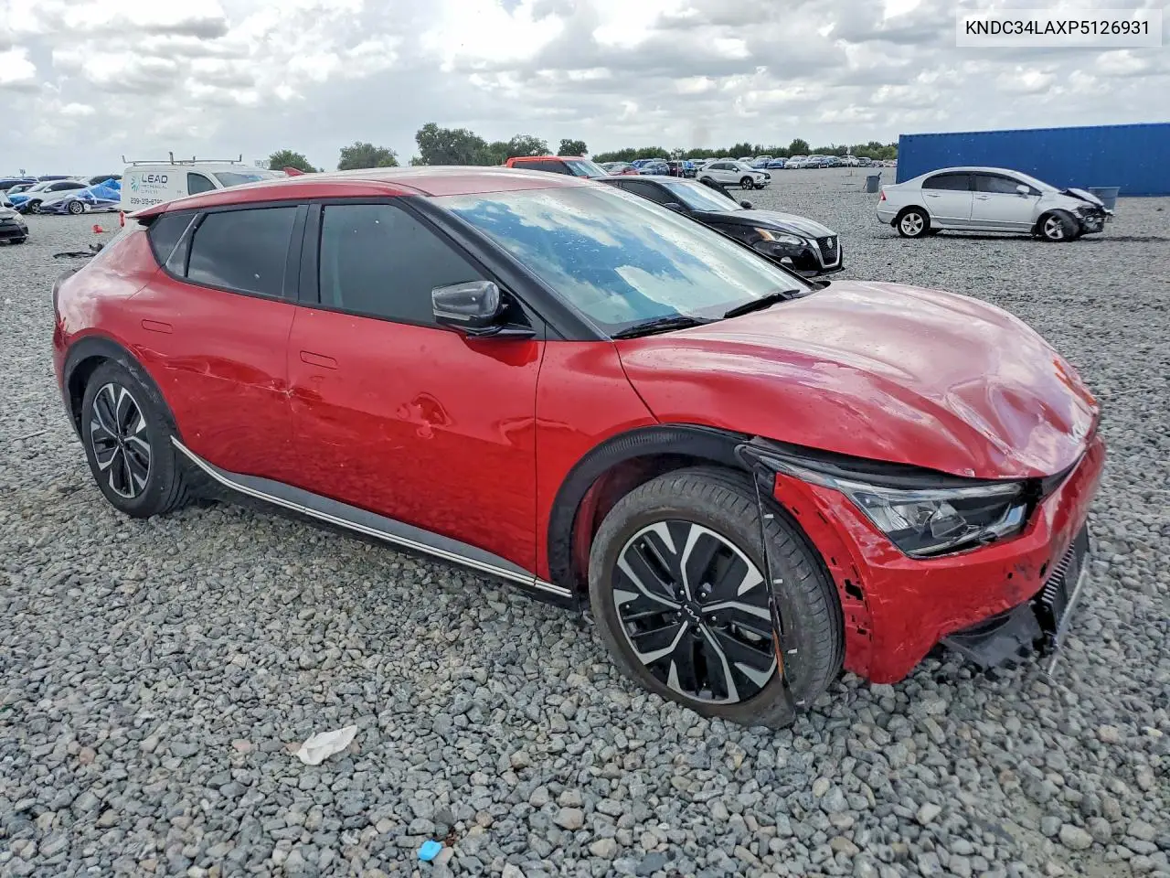 2023 Kia Ev6 Wind VIN: KNDC34LAXP5126931 Lot: 55184346