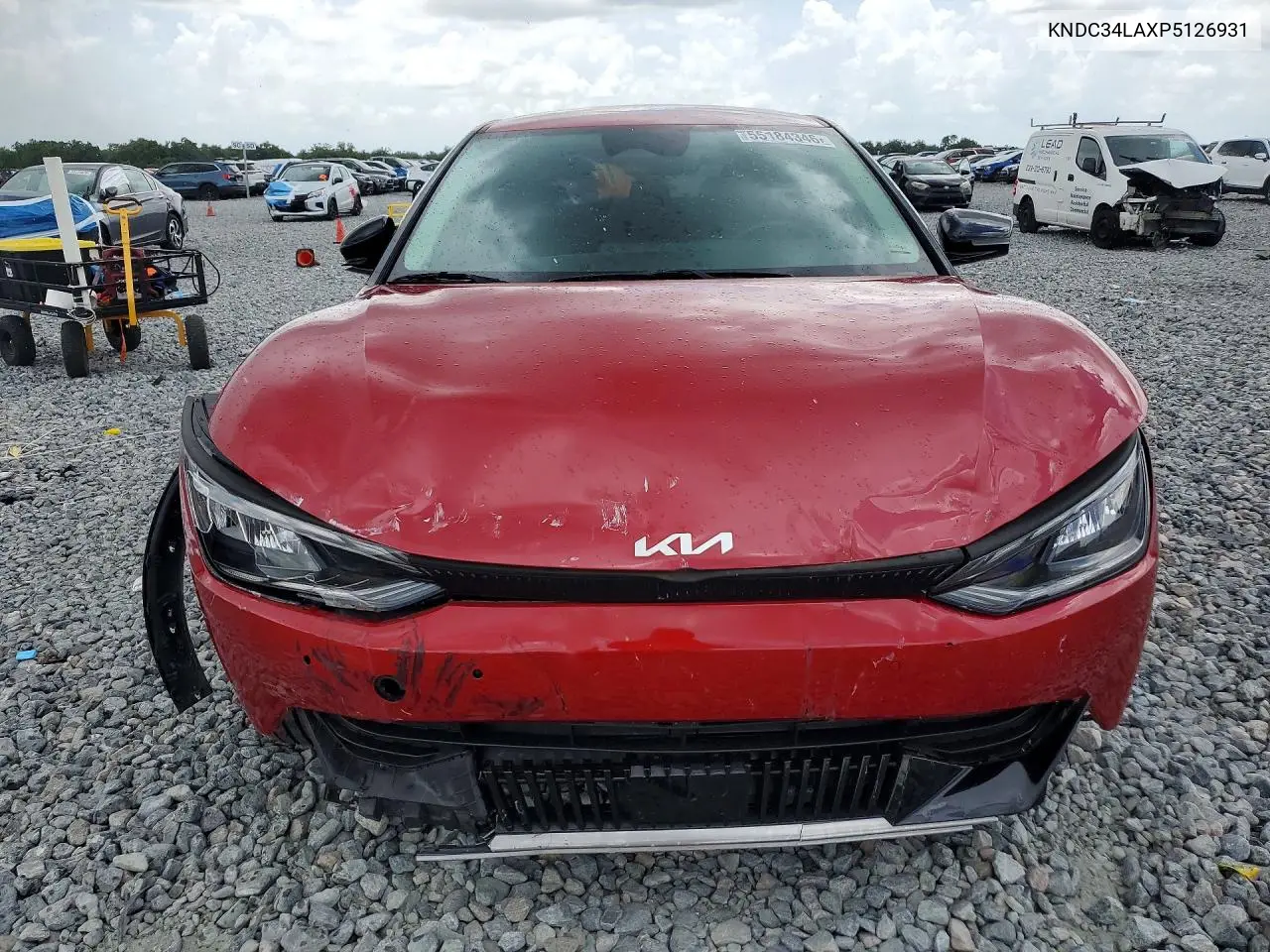 2023 Kia Ev6 Wind VIN: KNDC34LAXP5126931 Lot: 55184346