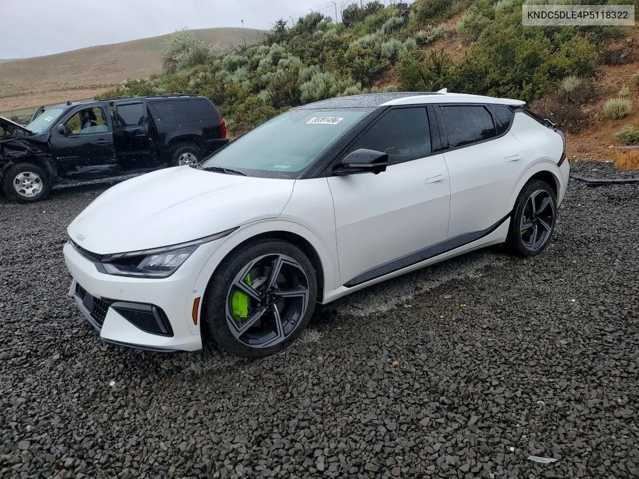 2023 Kia Ev6 Gt VIN: KNDC5DLE4P5118322 Lot: 55391496