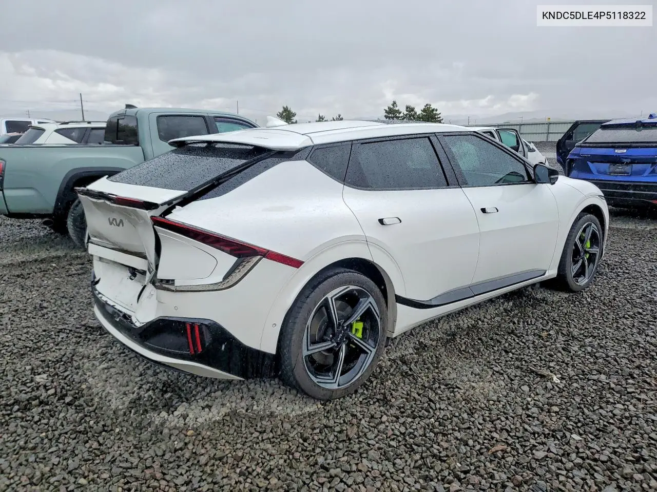 2023 Kia Ev6 Gt VIN: KNDC5DLE4P5118322 Lot: 55391496