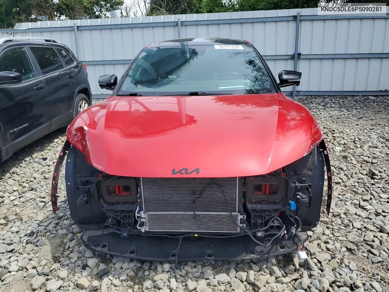 2023 Kia Ev6 Gt VIN: KNDC5DLE6P5090281 Lot: 56747206