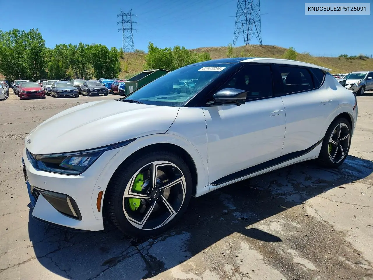 2023 Kia Ev6 Gt VIN: KNDC5DLE2P5125091 Lot: 57402886