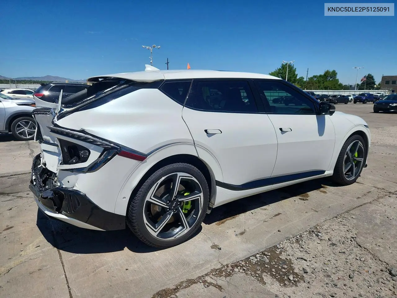 2023 Kia Ev6 Gt VIN: KNDC5DLE2P5125091 Lot: 57402886