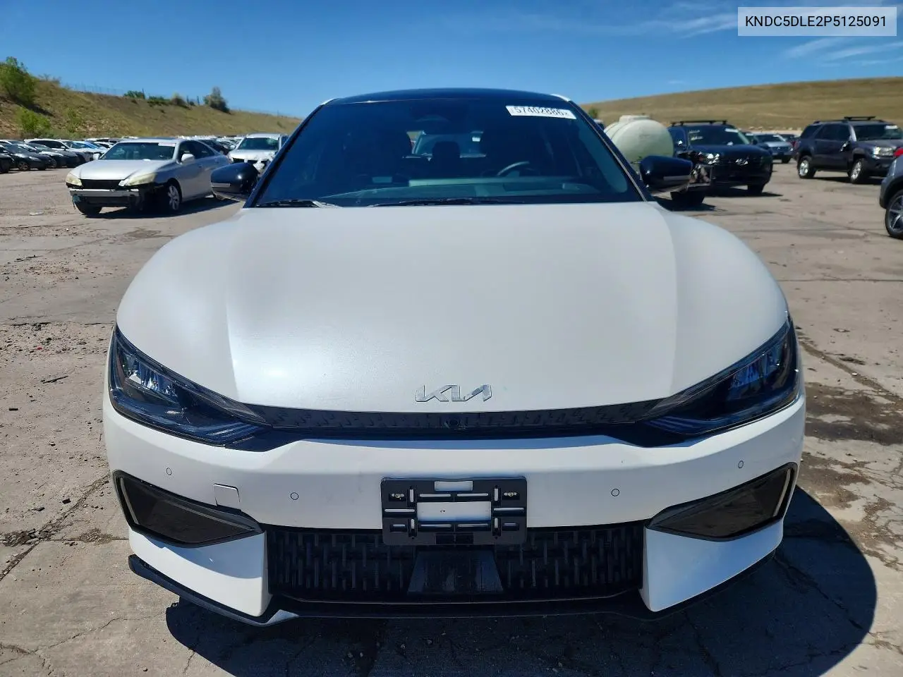 2023 Kia Ev6 Gt VIN: KNDC5DLE2P5125091 Lot: 57402886
