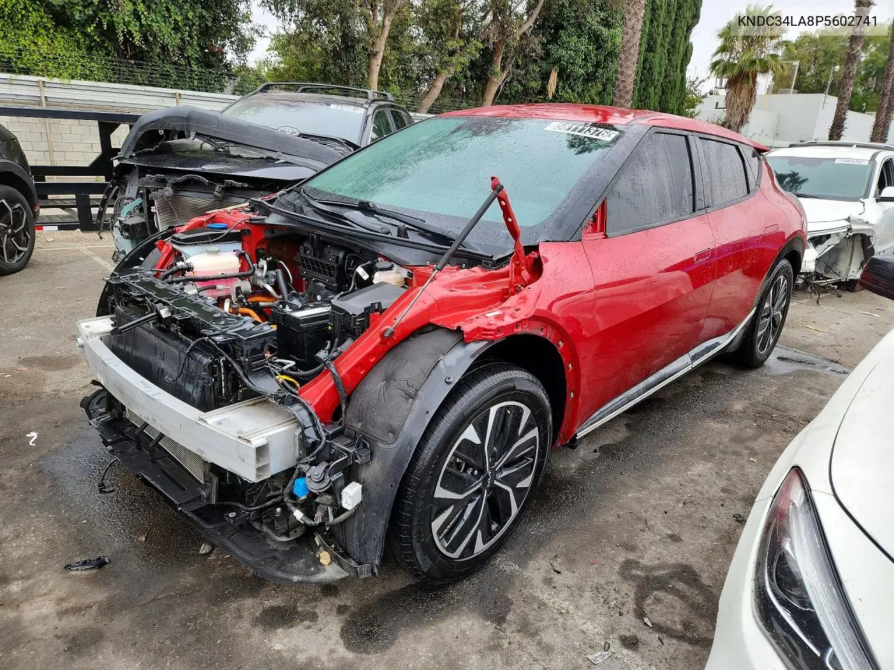 2023 Kia Ev6 Wind VIN: KNDC34LA8P5602741 Lot: 58111376
