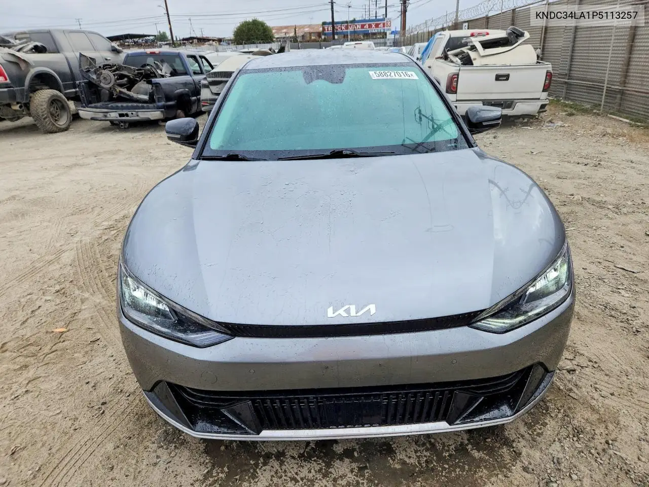 2023 Kia Ev6 Wind VIN: KNDC34LA1P5113257 Lot: 58827016