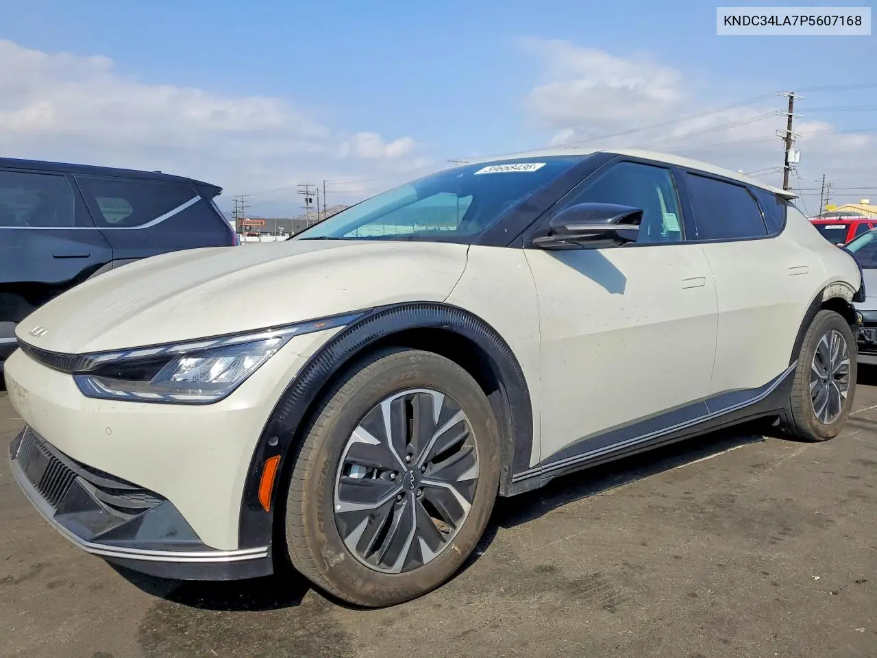 2023 Kia Ev6 Wind VIN: KNDC34LA7P5607168 Lot: 59658436