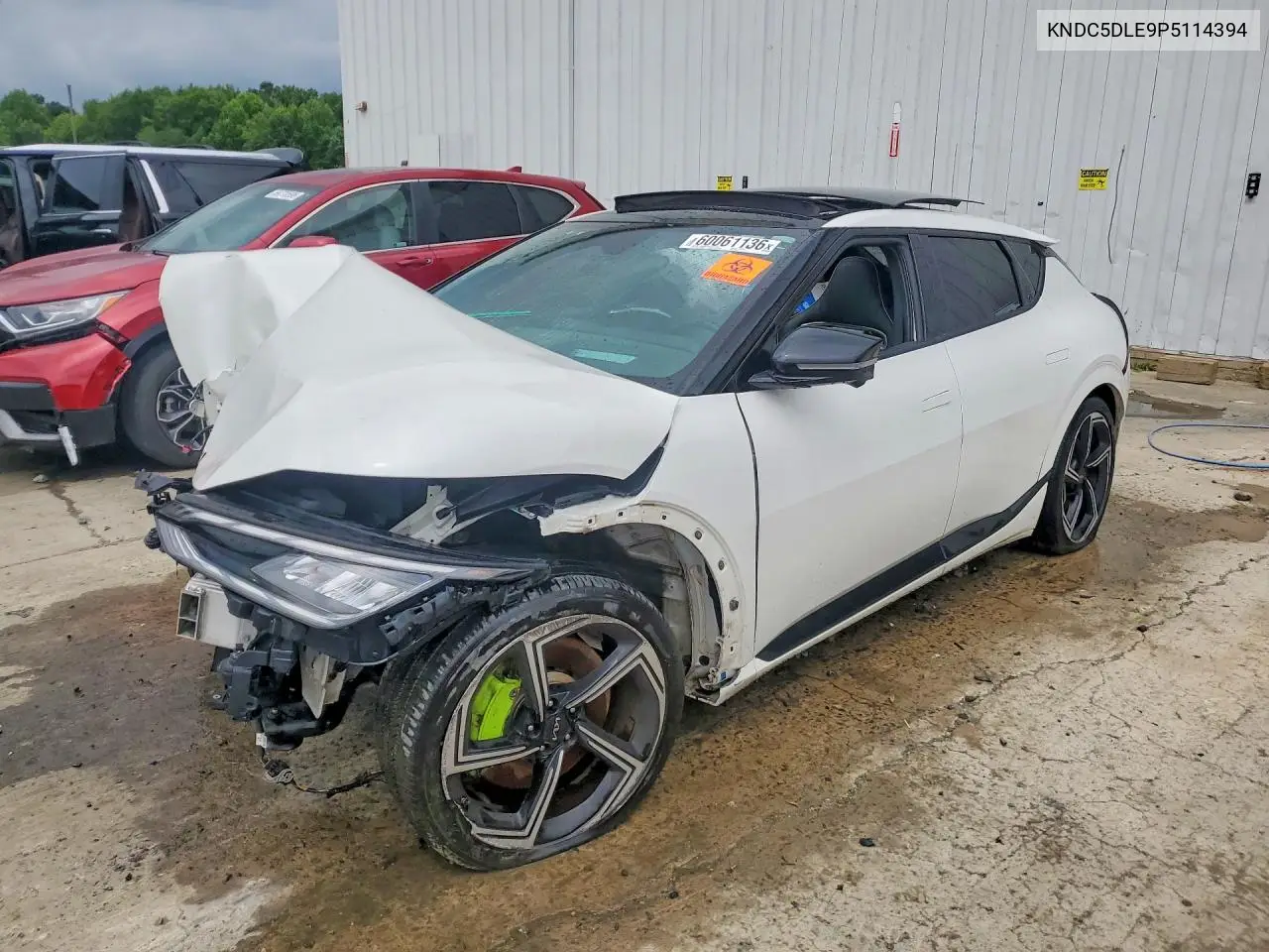 2023 Kia Ev6 Gt VIN: KNDC5DLE9P5114394 Lot: 60061136
