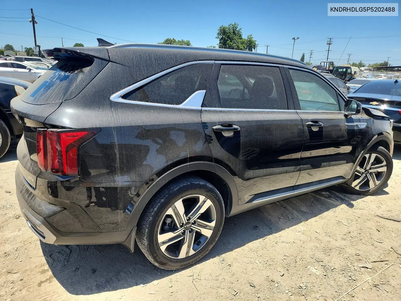 2023 Kia Ev6 VIN: KNDRHDLG5P5202488 Lot: 61856626